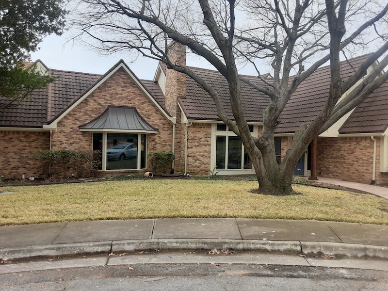 Replacement window installation completed on a residential home